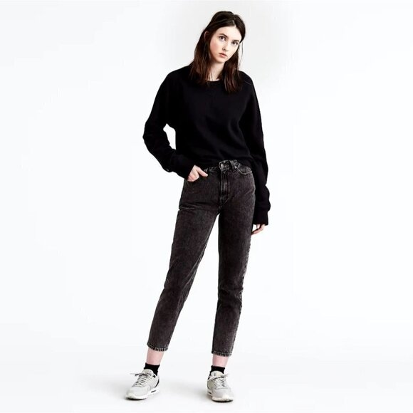 Levi's Premium | Women's Mom Jeans in Brenda Grey - Picture 1 of 13